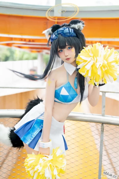 cosplay 蔚蓝档案 猫冢 响 @无风霖鹿 2014-12-15 [17P]