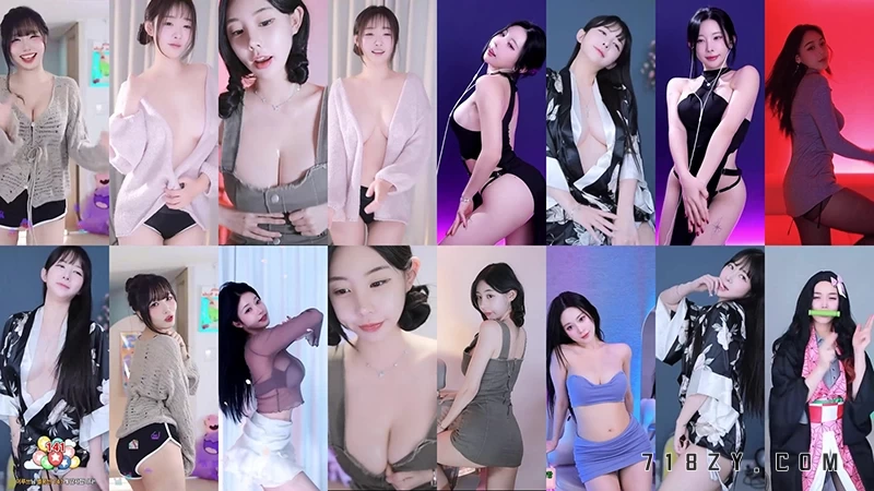 Sooplive韩国BJ - 2025年10月27日录制舞蹈合集-718主播社区