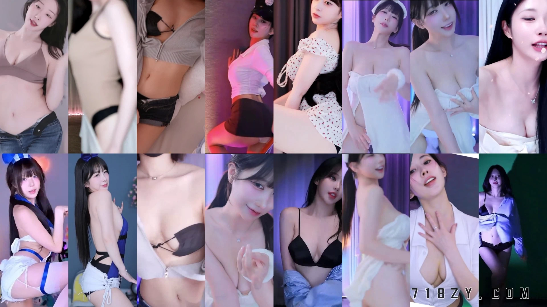 Sooplive韩国BJ 2025年10月27日录制舞蹈合集-718主播社区