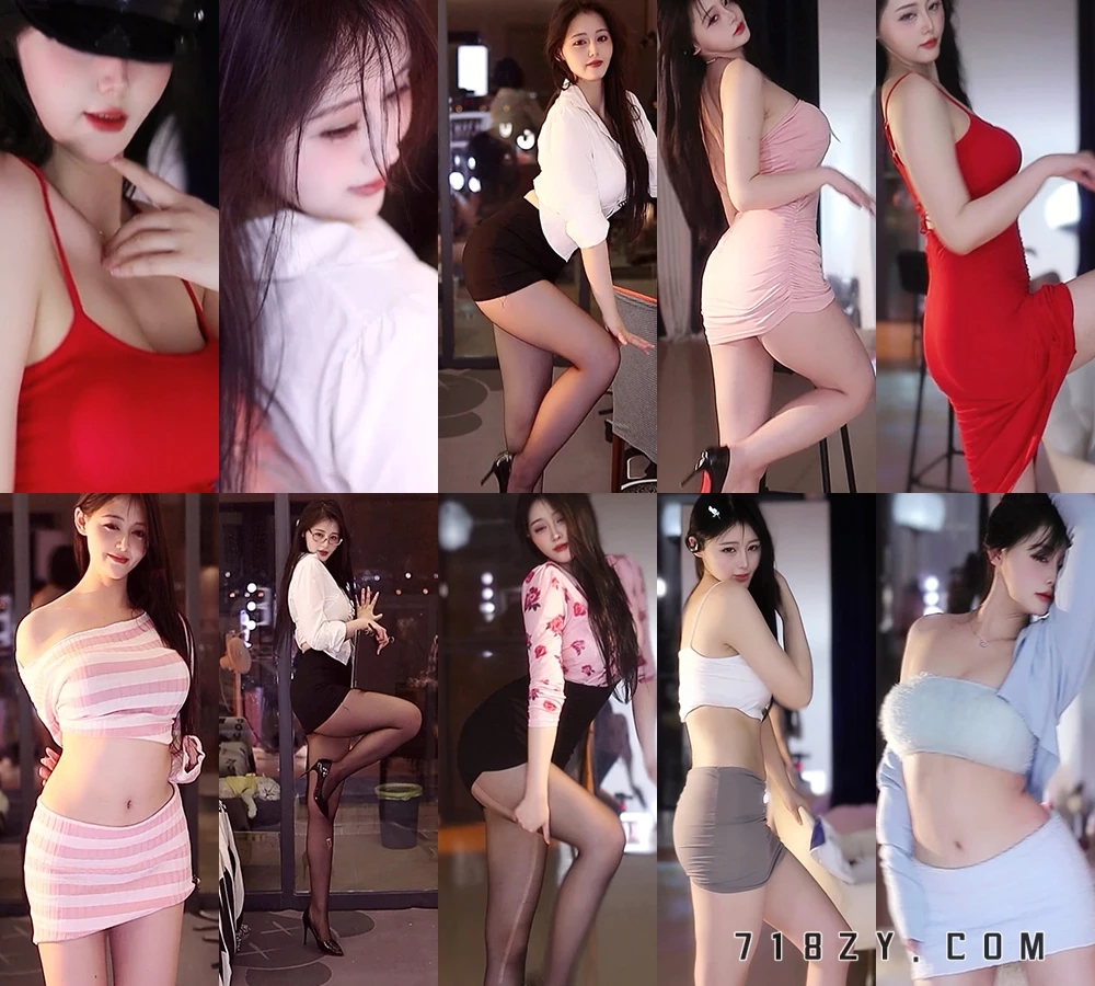 虎牙直播 - 庭可小乖乖精选热舞无水剪辑[10v/2.4G]-718主播社区