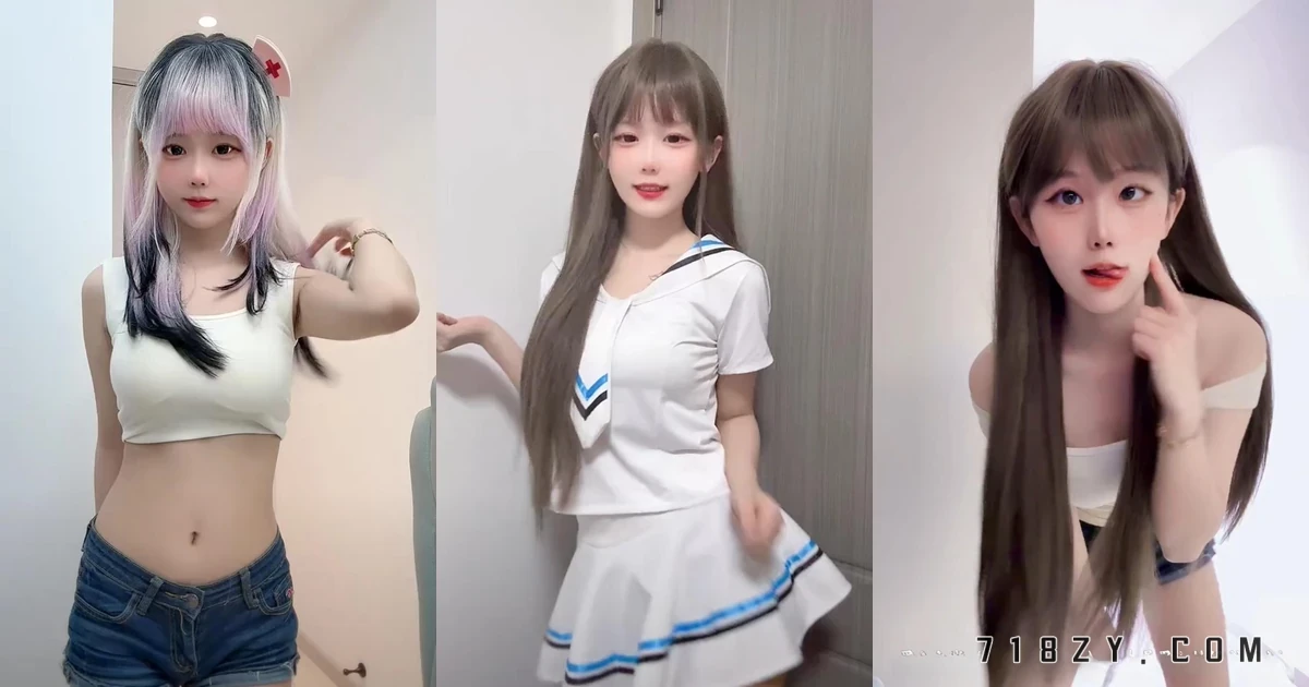 抖音主播 - 萱萱仙女 25年8-10月 直播热舞合集【58V/1.91G】-718主播社区